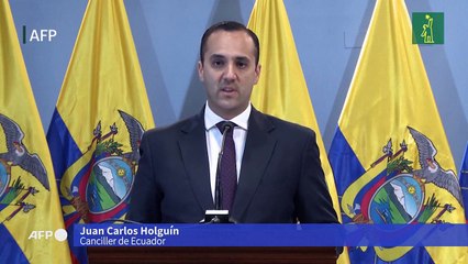 Ecuador y Argentina en crisis diplomática por fuga de exministra condenada