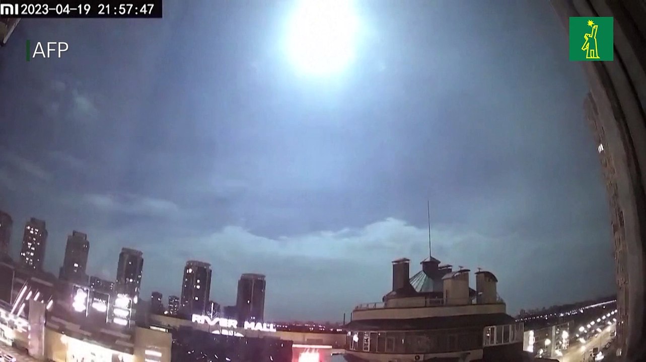 Misterioso destello sobre la capital ucraniana pudo ser un meteorito