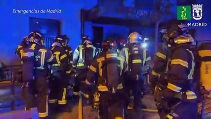 Dos muertos por incendio en Madrid provocado por un plato flambeado