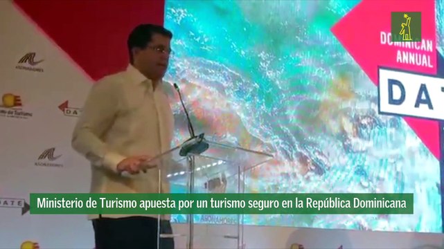Ministerio de Turismo apuesta por un turismo seguro en la República Dominicana