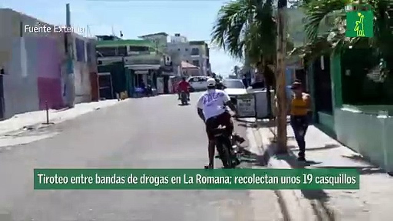 Tiroteo entre bandas de drogas en La Romana; recolectan unos 19 casquillos