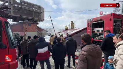 Beykoz’da müstakil bir evin çatısında çıkan yangın büyümeden söndürüldü