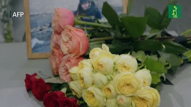 La AFP conmemora en Kiev a su periodista Arman Soldin muerto en Ucrania