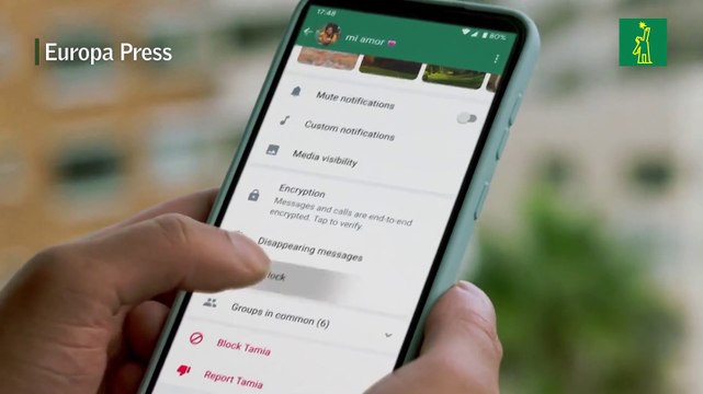 WhatsApp introduce el bloqueo de chats, que protege el acceso a las conversaciones con contraseña