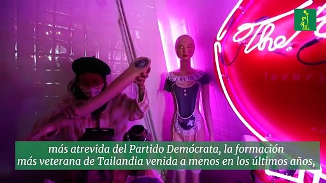 Los juguetes eróticos, presentes en la campaña de las elecciones en Tailandia