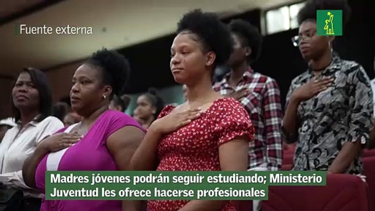Madres jóvenes podrán seguir estudiando; Ministerio Juventud les ofrece hacerse profesionales