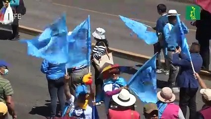 Luisa Gónzalez del partido RC inscribe su precandidatura a la Presidencia de Ecuador