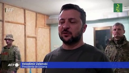 Zelenski visita la región de Donetsk, cerca del frente en el este de Ucrania