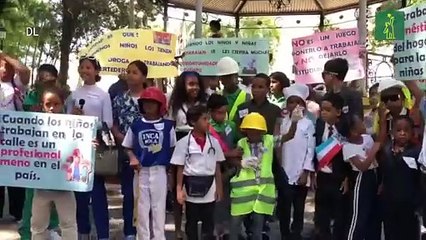 En Santiago llaman a erradicar el trabajo infantil