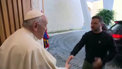 El papa pide "gestos de humanidad" y Zelenski dice que el plan de paz "debe ser ucraniano"