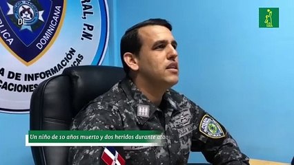 Un niño de 10 años muerto y dos heridos durante ataque a tiros desde vehículo en Santiago