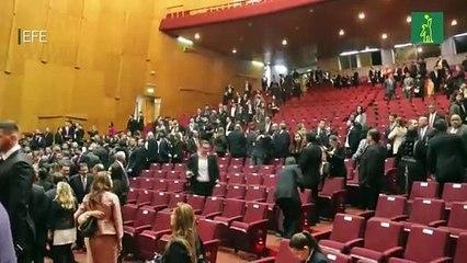 Peña insta a dejar de lado diferencias en su proclamación como presidente electo de Paraguay