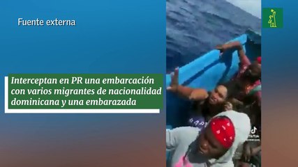 Interceptan en PR una embarcación con varios migrantes de nacionalidad dominicana y una embarazada