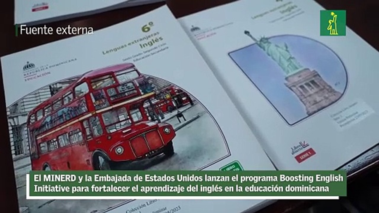 El MINERD y la Embajada de Estados Unidos lanzan el programa Boosting English Initiative para fortalecer el aprendizaje del inglés en la educación dominicana