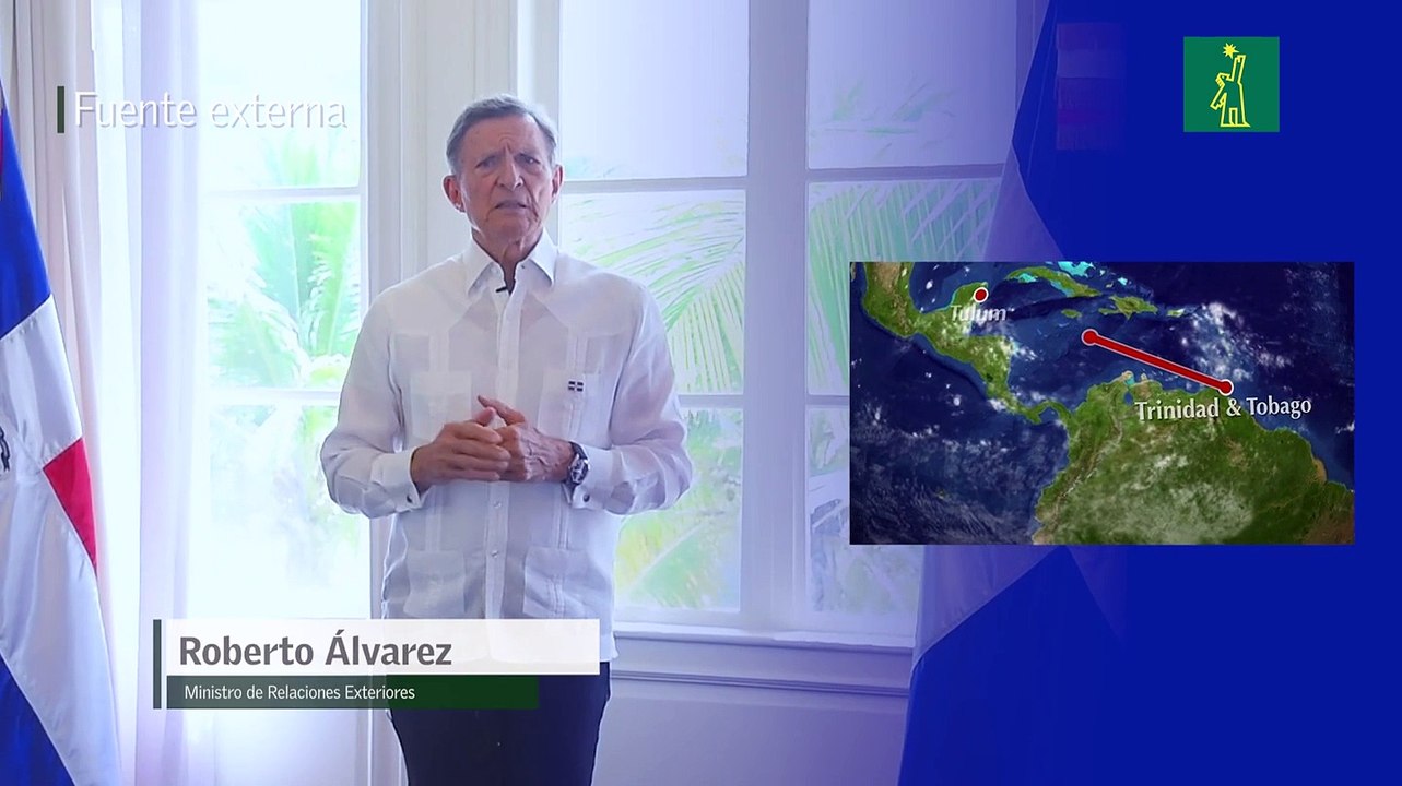 Canciller Roberto Álvarez: “Expansión masiva del sargazo es una catástrofe”