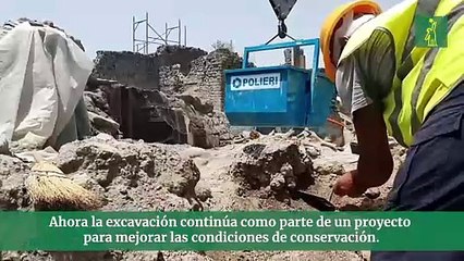 El posible antepasado de la pizza aparece en unas excavaciones en Pompeya