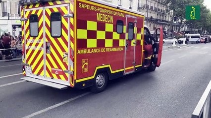 Un gran incendio en París por una explosión de gas provoca el derrumbe de un edificio