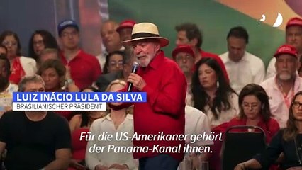 Lula: "Trump wurde nicht zum Sheriff der Welt gewählt"