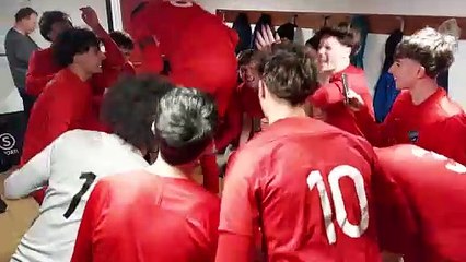 Nos U18 terminent le cycle aller par une victoire !