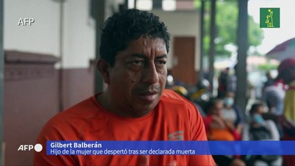 Una anciana se despierta dentro de un ataúd durante su propio velatorio en Ecuador