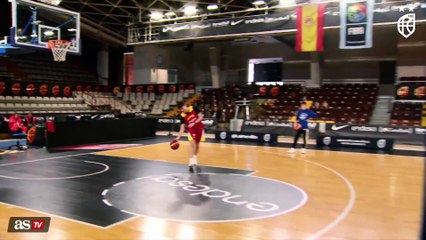 Concurso de mates entre Saint-Supery y Hugo González: el último sería un 50 en la NBA