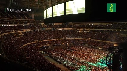 Apoteósico concierto de Romeo Santos en el Sofi Stadium de California