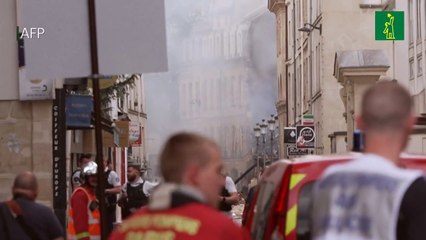 Al menos cuatro heridos graves en derrumbe de un edificio en pleno París