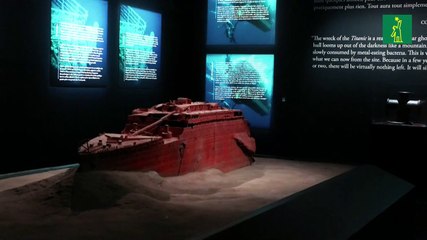Una exposición sobre el Titanic en París recuerda la tragedia del batiscafo Titan