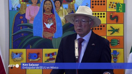 Boyas antimigrantes en Texas son "ilegales", dice embajador de EEUU en México