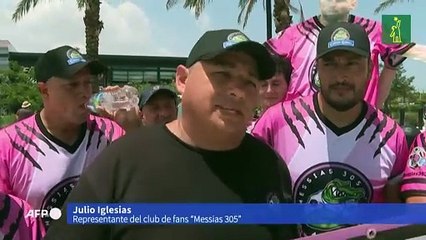 Messi llega a Miami para cerrar su fichaje con el Inter de la MLS