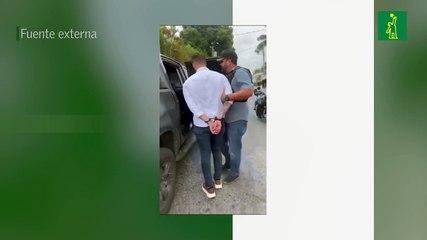 Detienen hombre que agredió agente de Digesett