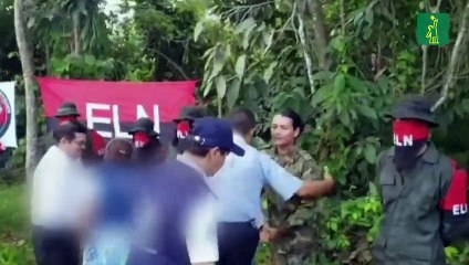 ELN en libertad a militar colombiana que había secuestrado junto a sus dos hijos