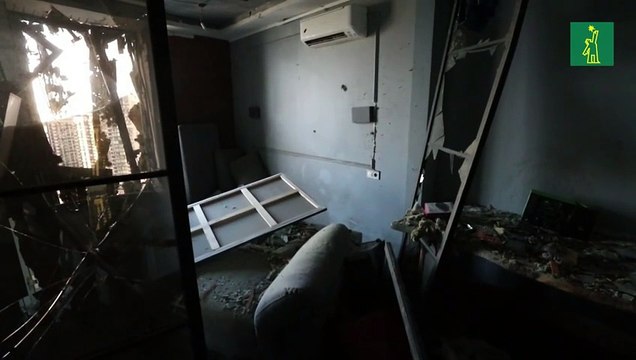 Dos hospitalizados tras un ataque con una decena de drones en Kiev