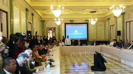 Abinader se reúne con organismos de emergencia ante tormenta tropical Franklin