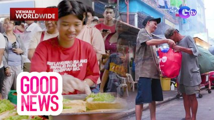 Viral na tinderang si Neneng B; Lalaki, namimigay ng groceries; Pamilya, namimigay ng bigas (Full Episode) | Good News