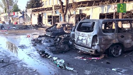 Mortal ataque ruso en un mercado del este de Ucrania