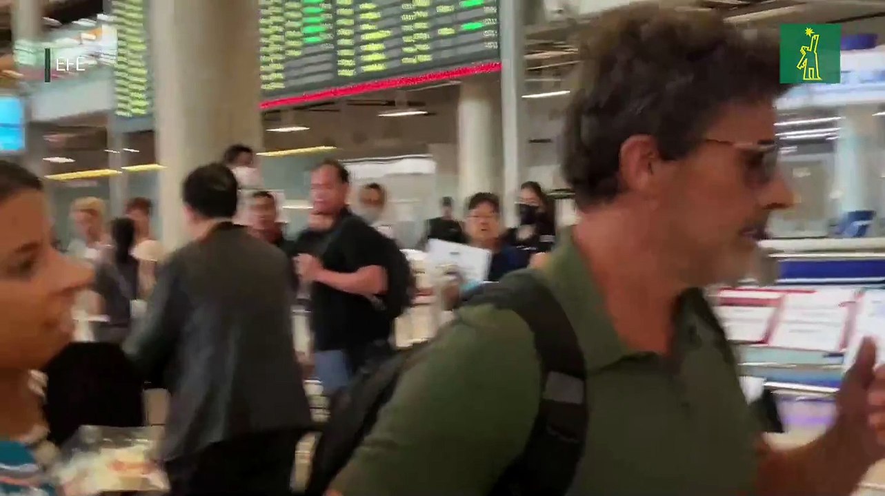 El actor Rodolfo Sancho, padre de Daniel Sancho, llega a Bangkok