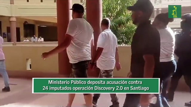 Caso Ministerio Público deposita acusación contra 24 imputados operación Discovery 2.0 en Santiago