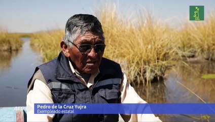 Aguas del lago Titicaca bajan a niveles históricos por cambio climático