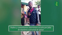 Padres y comunitarios intervienen escuela por falta de maestros y personal de apoyo