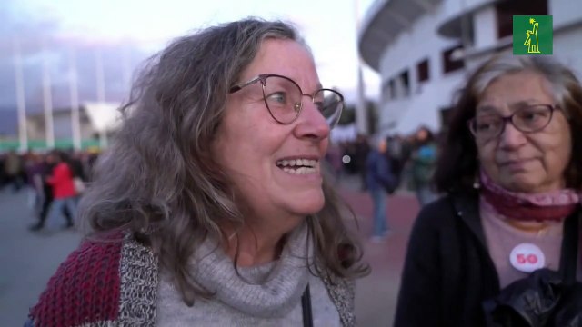 A 50 años del golpe de Estado el Estadio Nacional de Chile congrega miles de personas