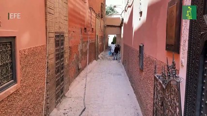 Los habitantes de la destrozada judería de Marrakech, obligados a dormir en la calle