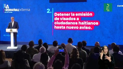 Abinader sobre canal del Masacre: "Si de aquí al jueves no hay una solución, cerraremos la frontera"