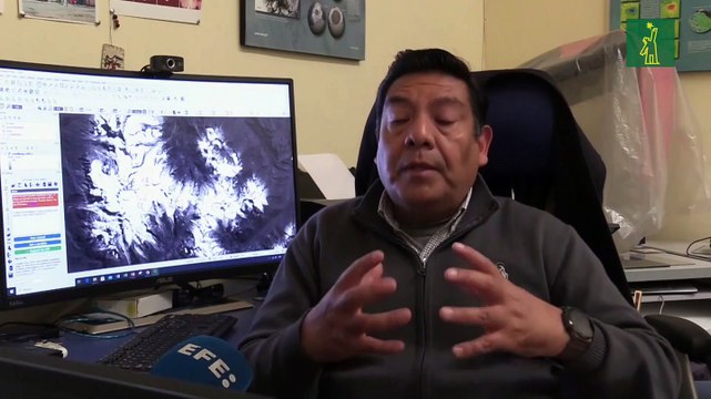 La sequía acelera la extinción de los glaciares en la cordillera de los Andes en Bolivia