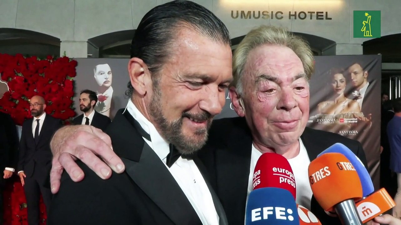 "El fantasma de la ópera", primera producción de Banderas y Andrew Lloyd Weber