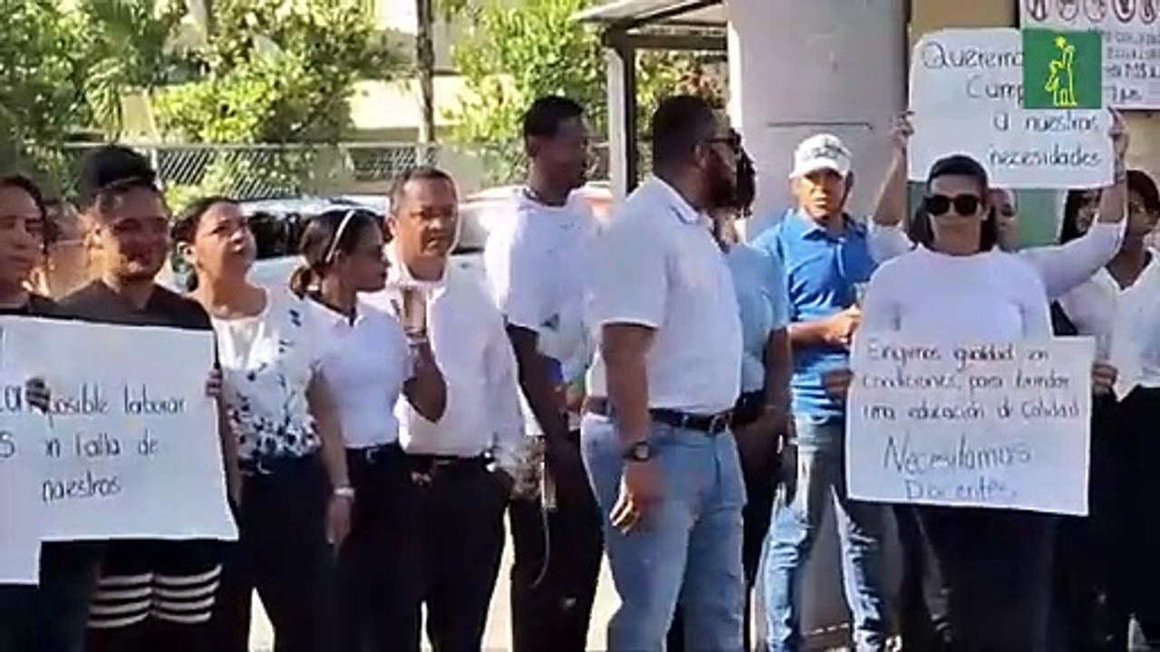 Suspenden docencia en plantel de Bonao por falta de profesores