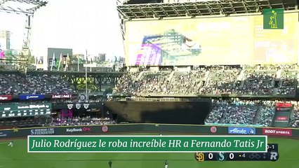 Julio Rodríguez le roba HR a Fernando Tatis Jr