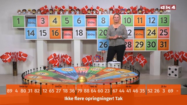 Daniel i Hobro får 300 med 100 på rækken og gevinst på 400 kroner i alt | SIFA tv bingo - Sendt den 21 Februar 2025 på DK4