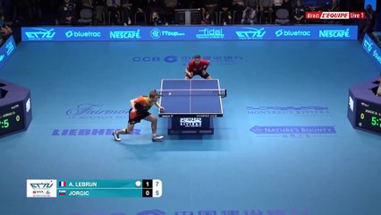 Alexis Lebrun sacré - Tennis de table - Top 16 européen