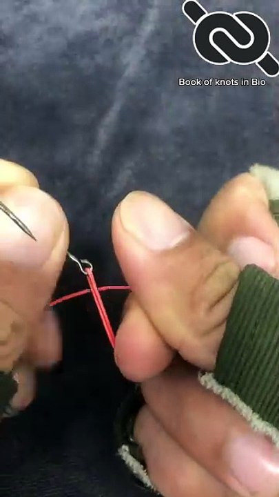 Very simple and strong fishing knot #knotshort